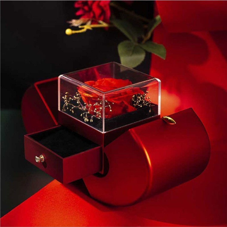 Red Gift Jewelry Box