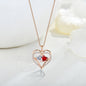 Silver Double Love Necklace