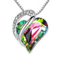 Sliver Heart Shaped Necklace