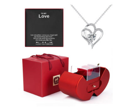 Red Gift Jewelry Box