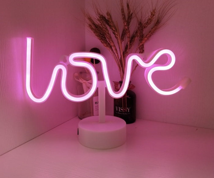 Decorative neon lights