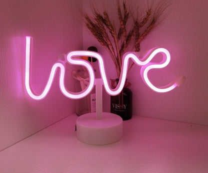 Decorative neon lights