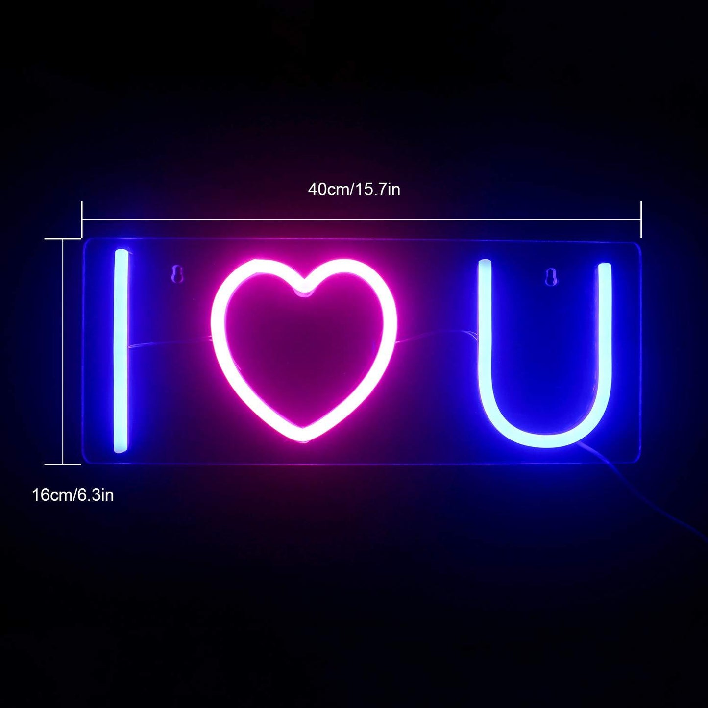 Decorative neon lights