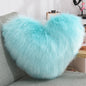 Heart Shape Fluffy Decorative Pillow