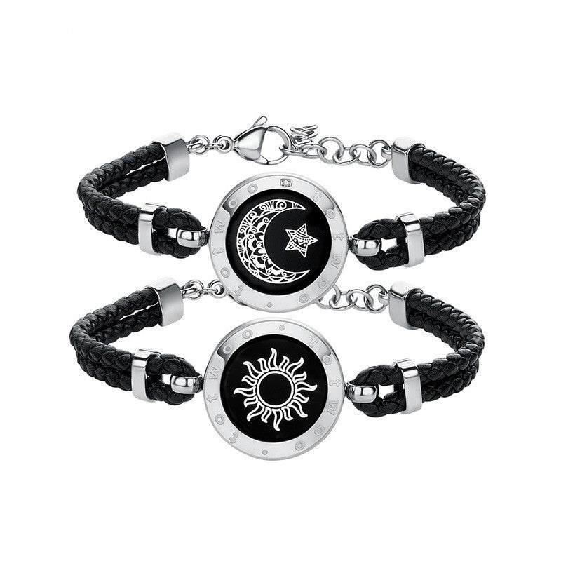 Sun-Moon Smart Couple Bracelet