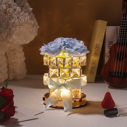 Rose Cube Table Lamp