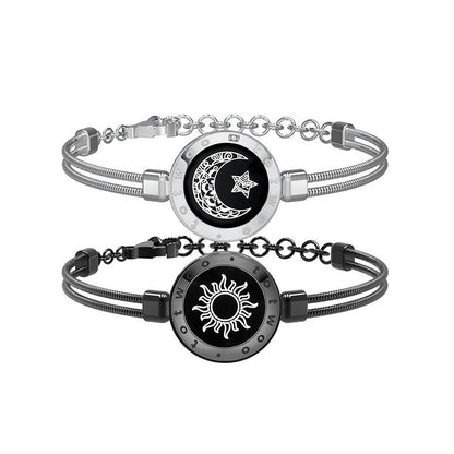 Sun-Moon Smart Couple Bracelet