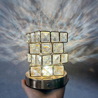 Rose Cube Table Lamp