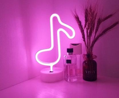 Decorative neon lights